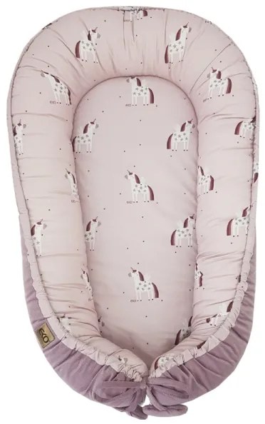 EKO - Pamut babafészek UNICORN 90x60 cm