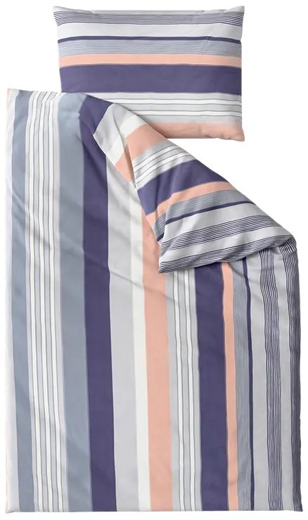 NABON szürke pamut ágyneműhuzat