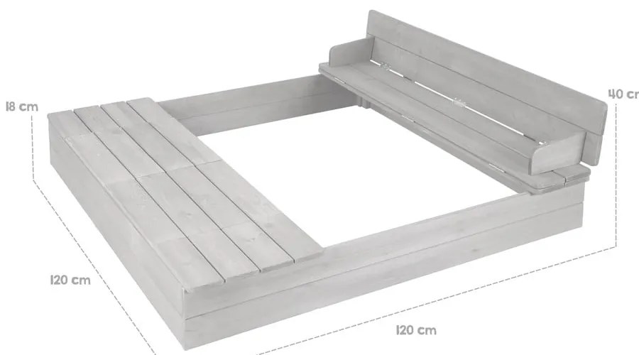 Homokozó Outdoor+ – Roba