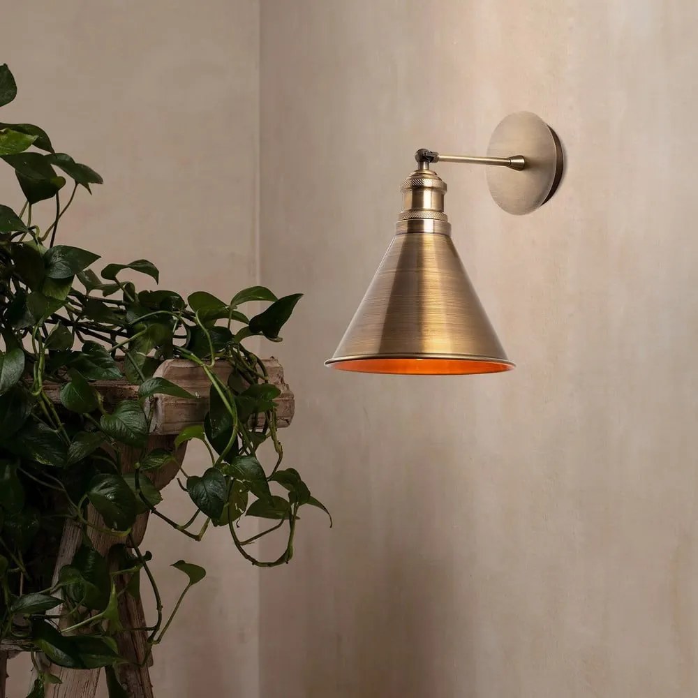 Bronzszínű fali lámpa Berceste – Opviq lights