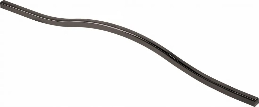 Bútorfogantyú Gtv Vito, C=160 mm, L=210 mm, fekete króm UZ-VITO-160-12