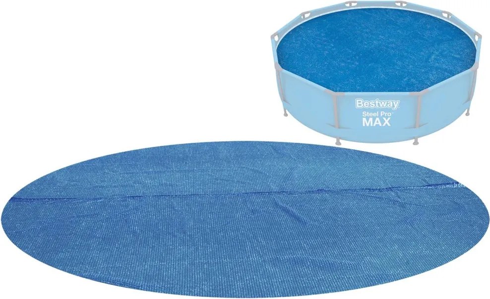 Napelemes burkolat keretes medencékhez 305 cm Bestway 58241