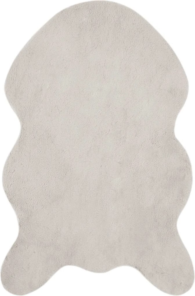 vidaXL Csúszásgátló Műnyúl Szőnyeg Olite Bézs 60 x 90 cm Poliészter