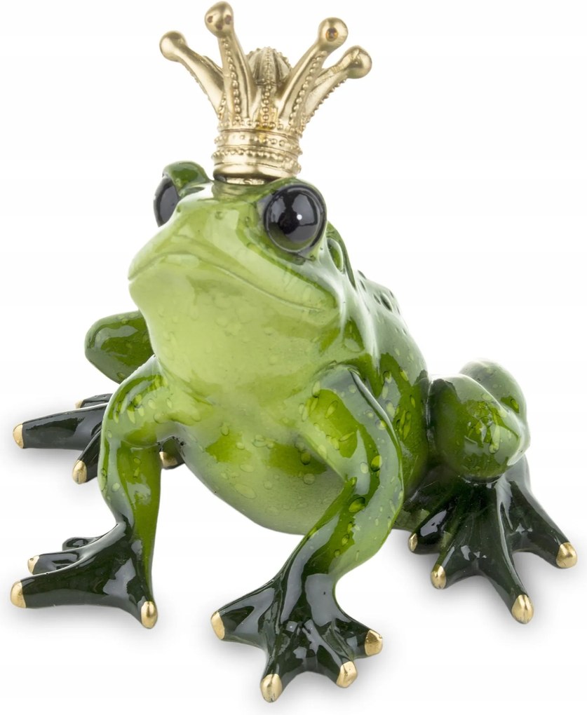 Béka korona figura mesebeli herceg hercegnő elvarázsolt béka