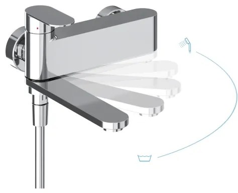 Ravak X070451 - Kádcsaptelep CHROME fényes króm