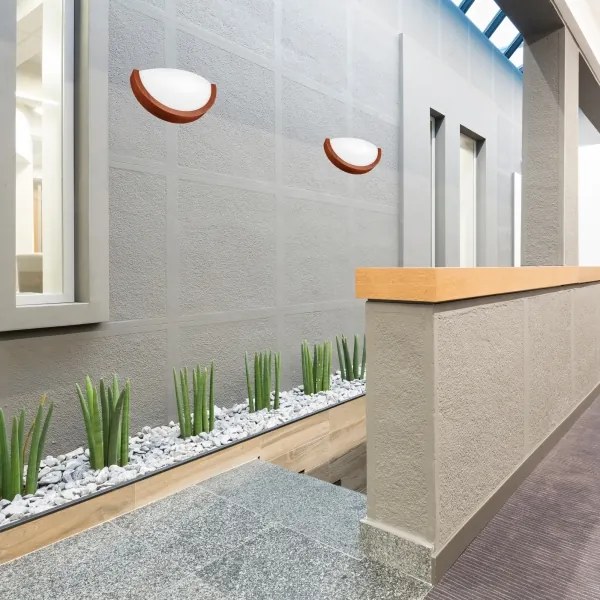 Fali lámpa NATURAL SLIM 1xE27/60W/230V fenyő/barna