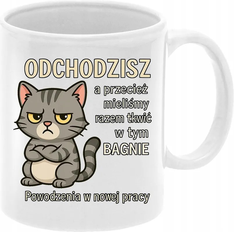 Távozó bögre búcsú a munkától 2 Fehér 330ml