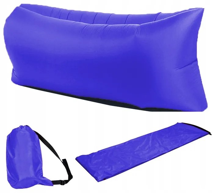 Felfújható LAZY BAG XXL zsák táskával - több színben Termék színe: Zöld