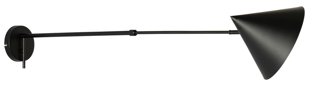 Design fali lámpa fekete állítható - Triangolo
