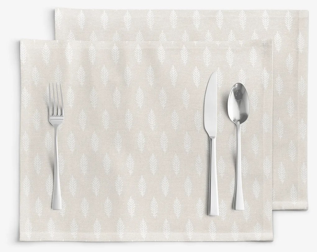 Goldea natura 2 darabos reggeliző alátét - ágak természetes alapra 30 x 40 cm