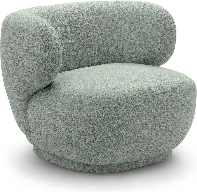 Skindi relax fotel - zöld bouclé Catch Me 13