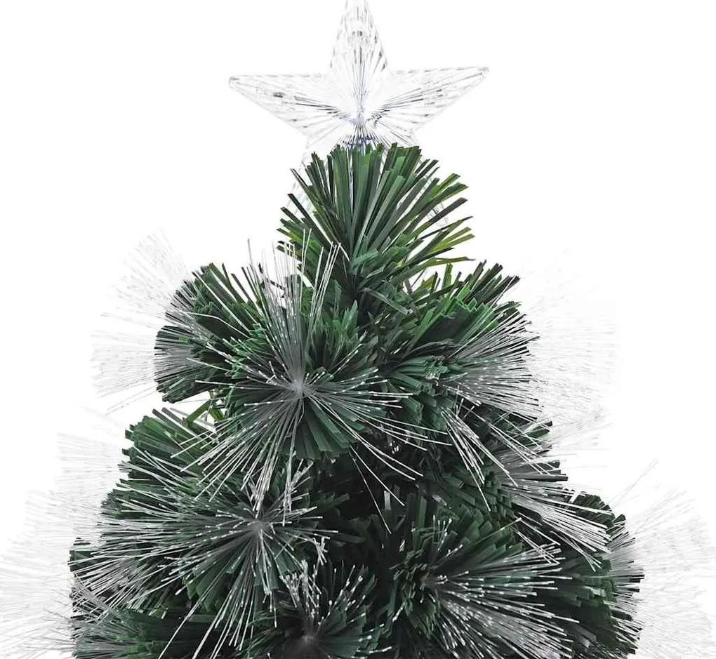 Mű karácsonyfa dekoratív vonós lámpákkal Zöld 64 cm PVC