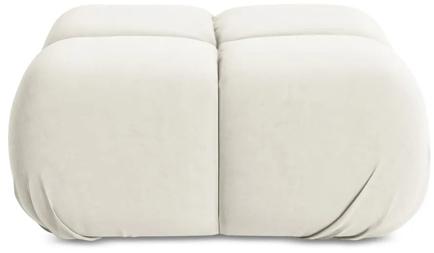 Fehér bársony moduláris lábtartó Lokua – Makamii