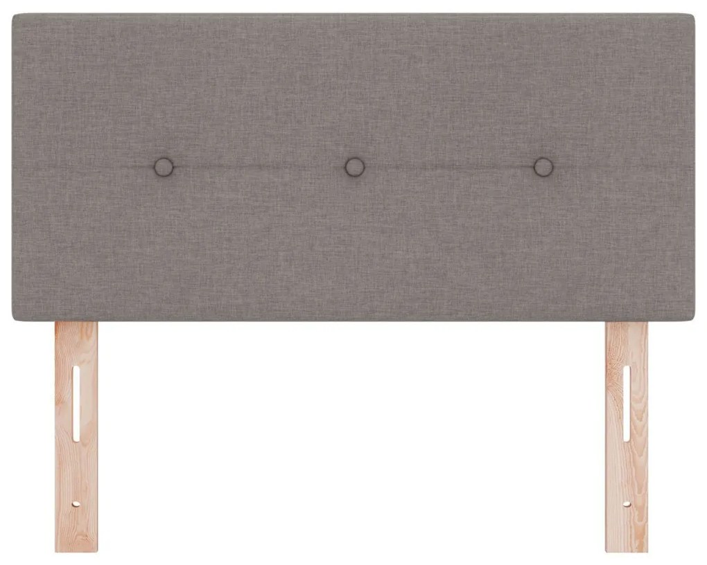 Fejtámla Gombos Taupe 90 cm Szövet