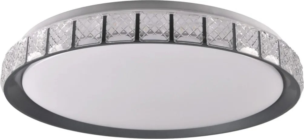 Polux NINA 328823 Süllyesztett mennyezeti lámpa 1x72W/LED 3000K-4000K-6000K 8000lm IP44