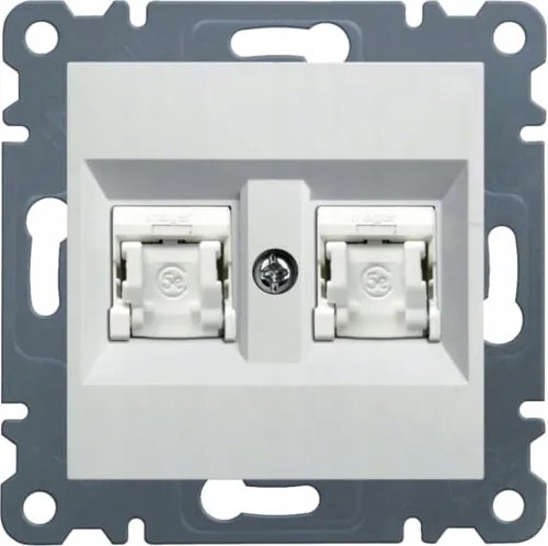 WL2160 Hager Lumina Dupla Utp számítógép aljzat kat.6 fehér