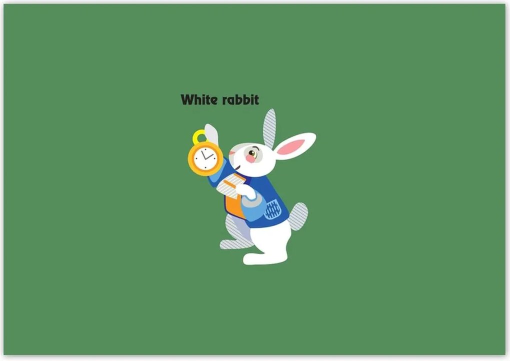 Poszterek 100x70 Nyúl Csodaországban