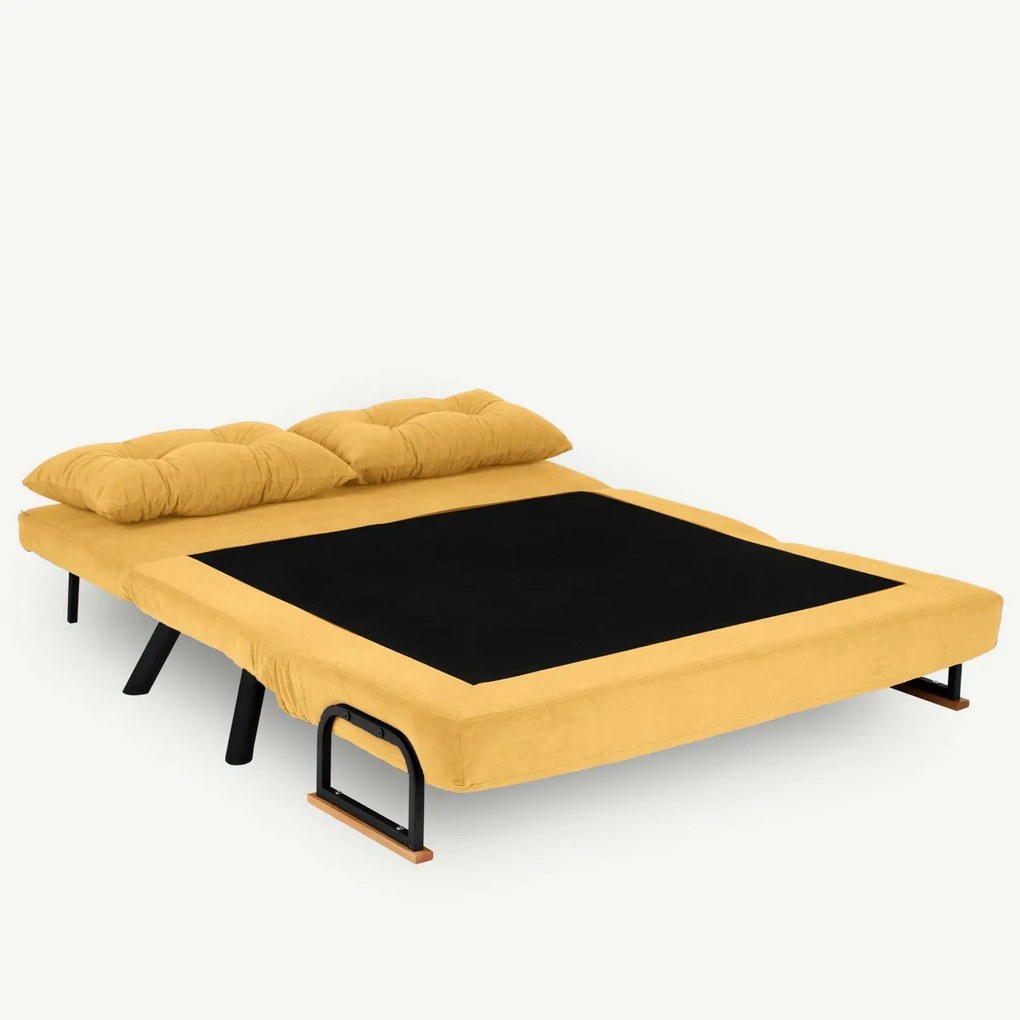 Sando 2 Mustard kinyitható kanapé