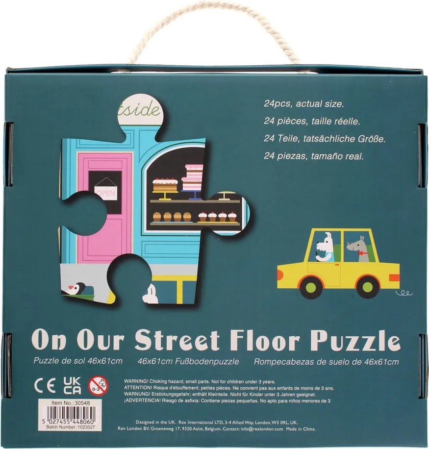 Puzzle (részek száma 24) On Our Street – Rex London