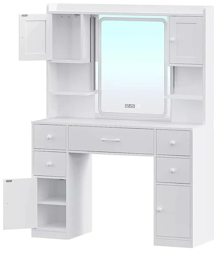 California fésülködő asztal, fehér