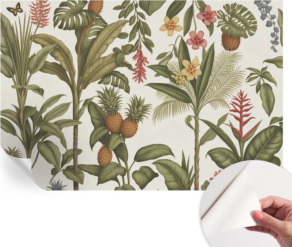 Modern Öntapadós Fotótapéta Mosható Egzotikus természet 104x70 cm