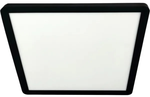 LED mennyezeti lámpatest LED/24W/230V 3000/4000/6500K 30x30 cm fekete