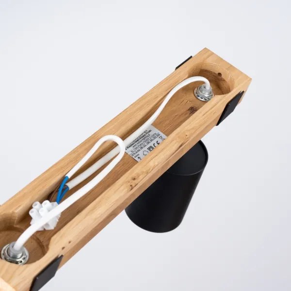 Sollux SL.1344 - Spotlámpa FAGER 2xGU10/10W/230V fekete