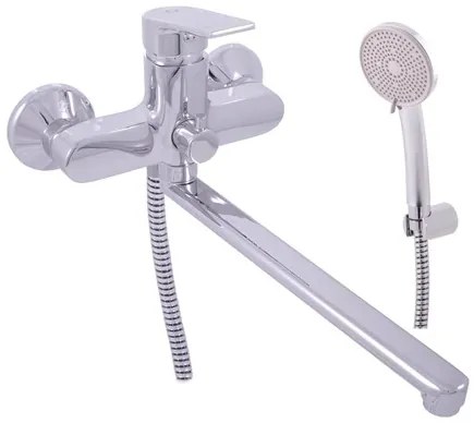 Kád csaptelep RAV SLEZÁK COLORADO zuhanyszettel együtt 150 mm króm CO153.51