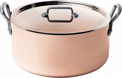 De Buyer Edény fedővel de Buyer Inocuivre Tradition 8 L