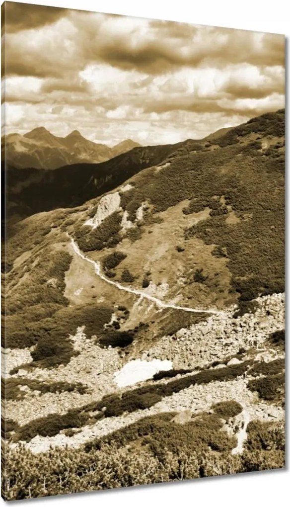 Vászonkép 80x120 Tátra Lengyel hegyek Kilátás