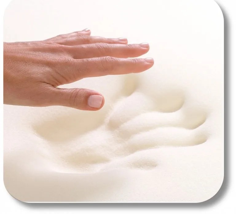 Szendvics matrac VISCO MEMORY 17 cm 90 x 200 cm Matracvédő: Matracvédővel
