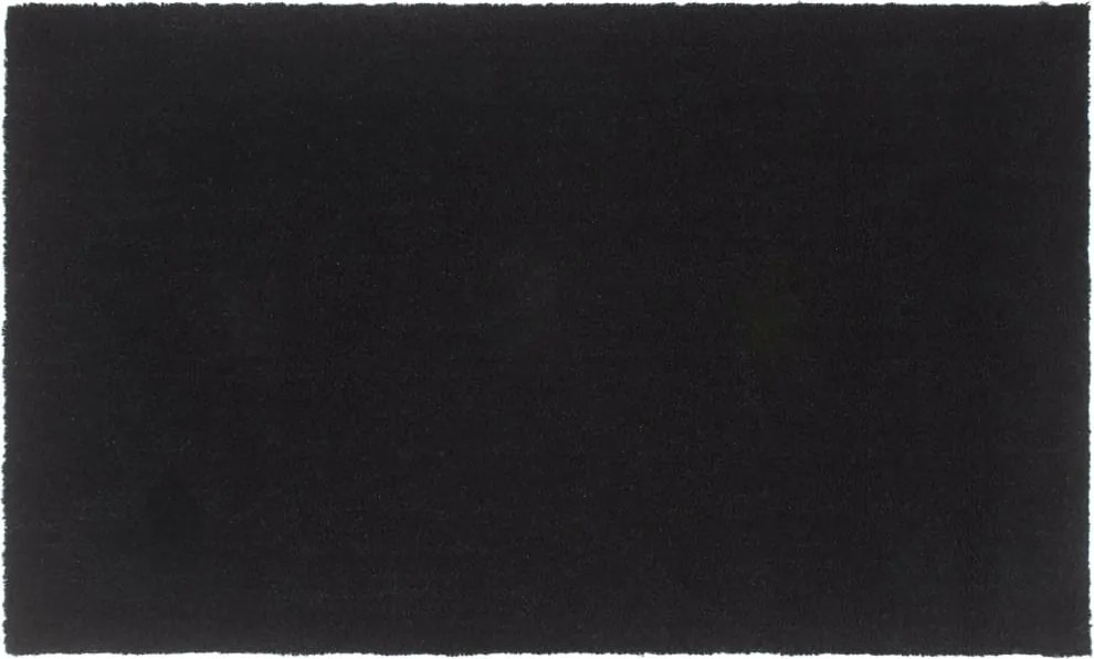 vidaXL ajtószőnyeg Fekete 90x150 cm Tuftolt kókuszrostos szőnyeg