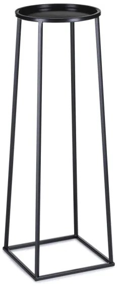LOFT virágtartó állvány 70x24 cm fekete