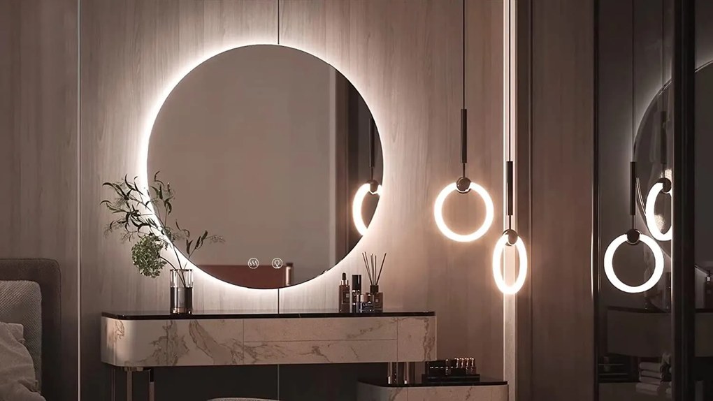 Tutumi Tutumi, kerek LED tükör 80cm HZJ080, HOM-02801