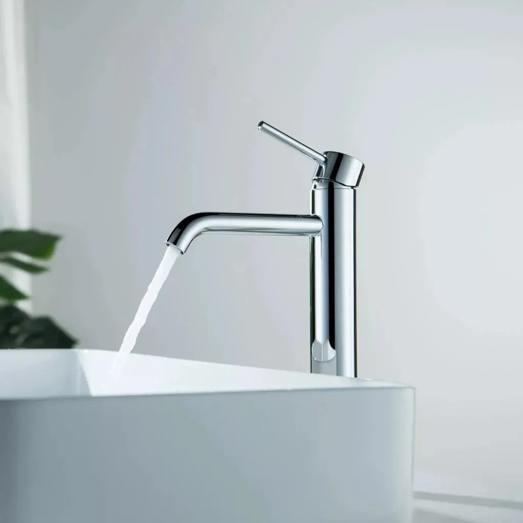 AREZZO design ASTRO magasított mosdócsaptelep, króm