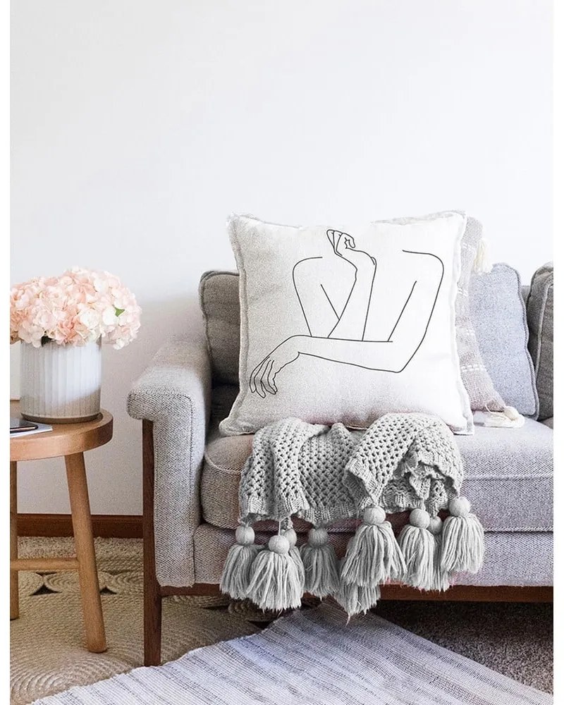 Pose pamut keverék párnahuzat, 55 x 55 cm - Minimalist Cushion Covers