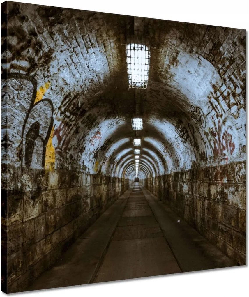 Festmények 40x40 Alagút