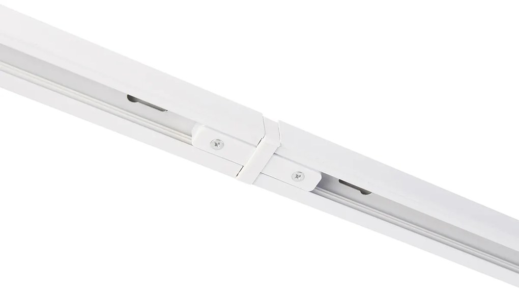 Modern fehér sínrendszer 4 lámpával, 1 fázisú - Yade