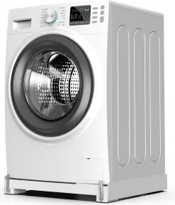 Meliconi 656146 -Rezgéscsillapító alátét mosógéphez kihúzható kerekekkel 61 cm fehér