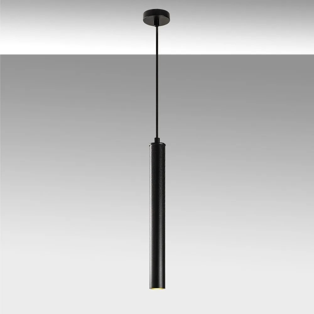 Fekete függőlámpa fém búrával ø 4 cm Best – Opviq lights