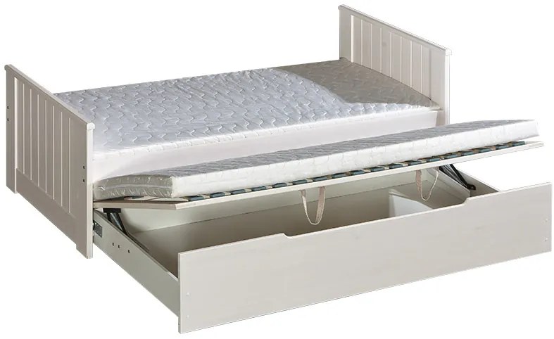 Széthúzható ágy 90 cm Timo (ágyráccsal és tárhellyel). 605369