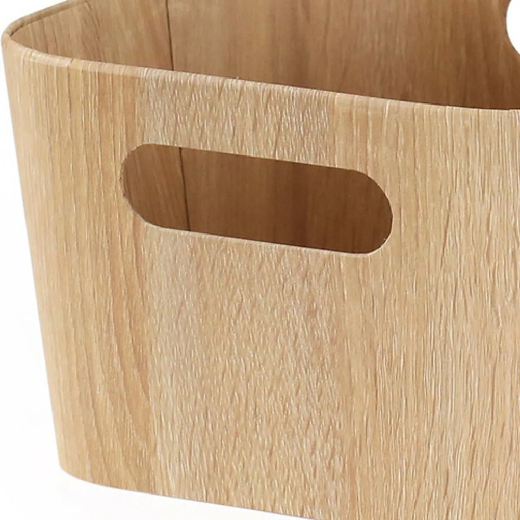 Kitchisimo 2 db tároló kosár szett 31 × 23 × 16cm, természetes, L