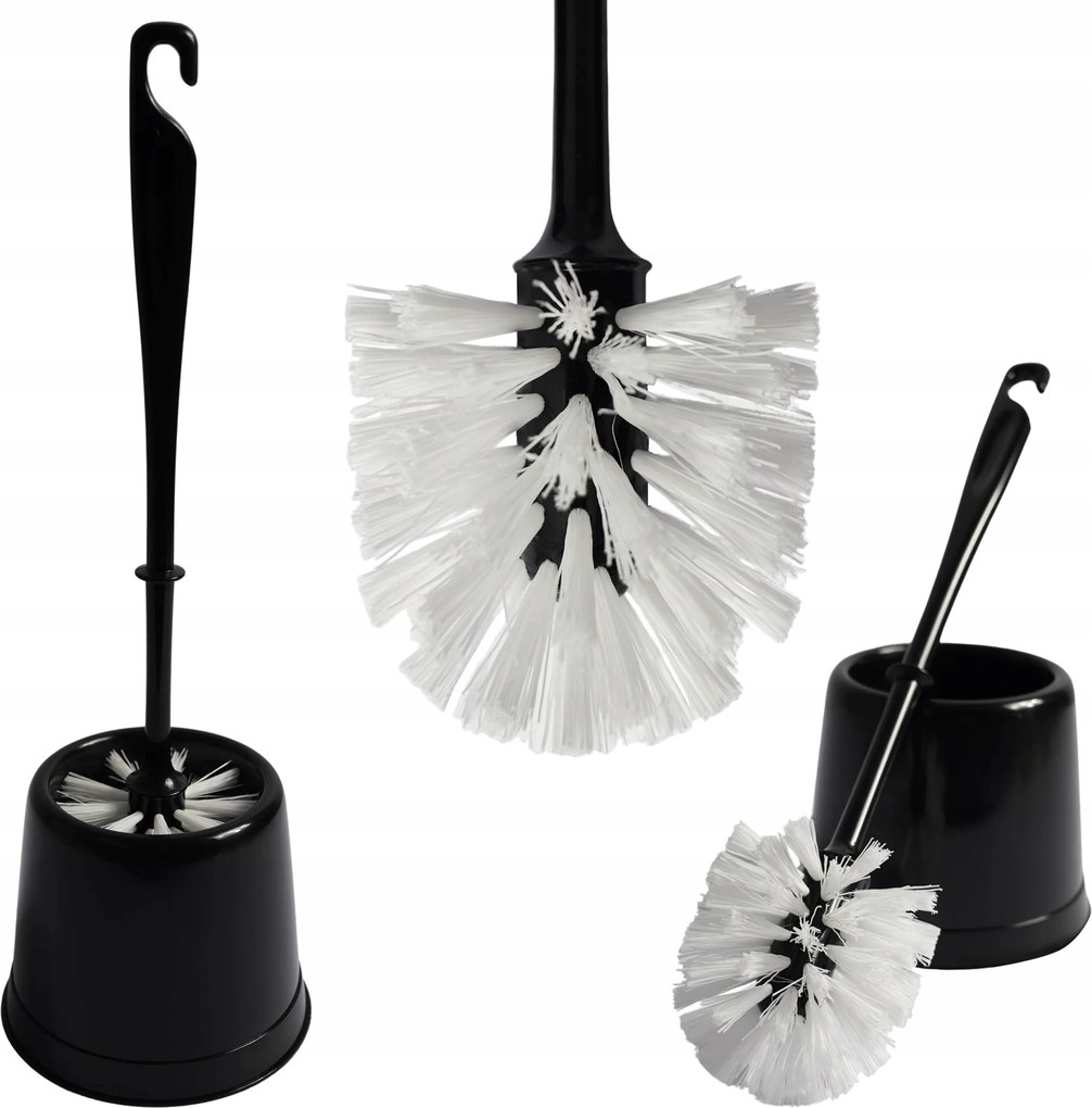 Wc Kefe Fekete Fürdőszobai Tartóval Strapabíró Stílusos