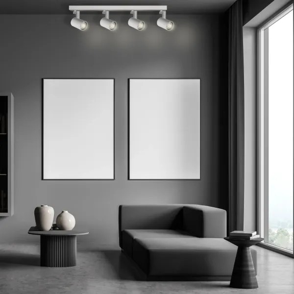 Spotlámpa LYNX 4xGU10/10W/230V fehér