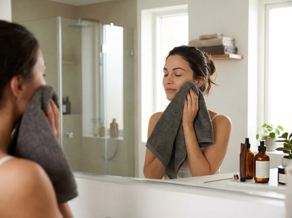 Törölköző NORIELLE 50x90 cm sötétszürke, 100% pamut