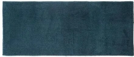 Mikroszálas szőnyeg 50x120 cm kék