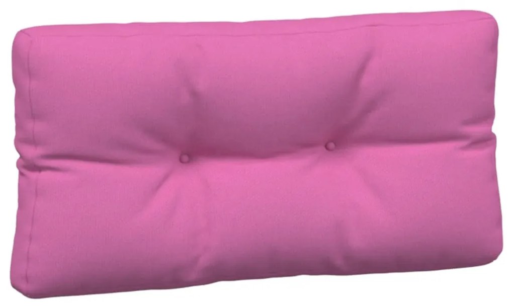 7 db rózsaszín szövet raklappárna