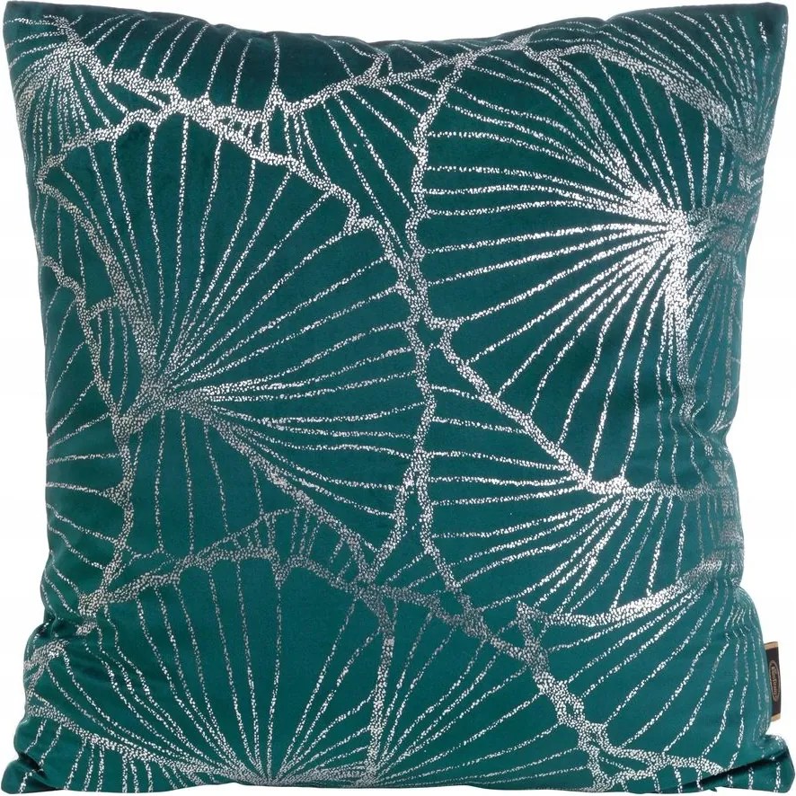 Dekoratív párnahuzat BLINK-39 45x45 Eurofirany sötét türkiz/ezüst