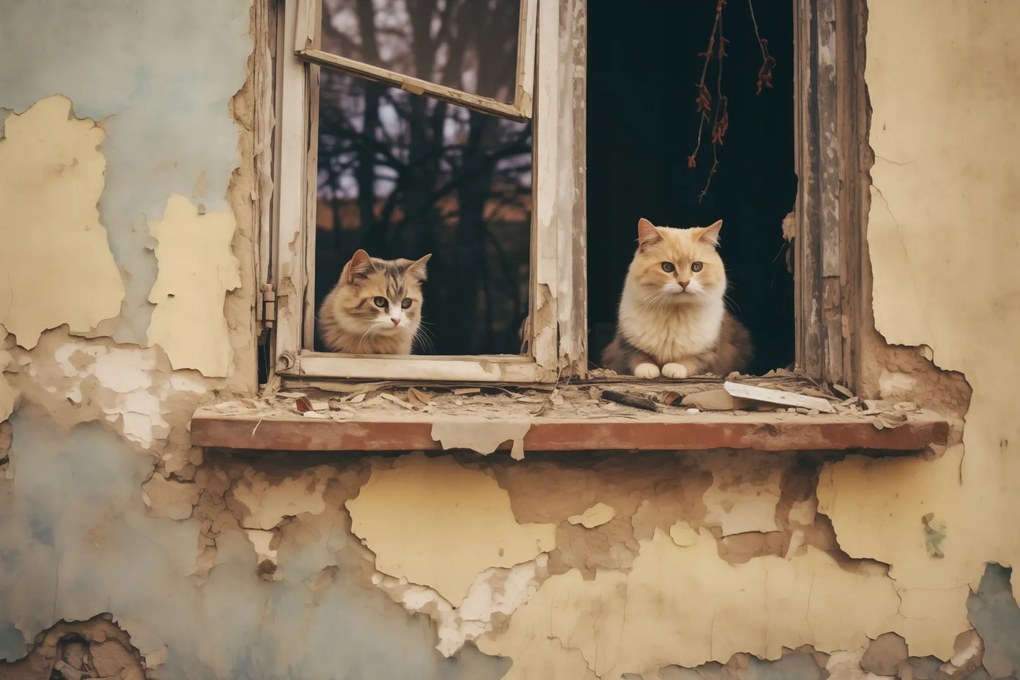 Poszter 60x40cm Megmentett szépség a romokban