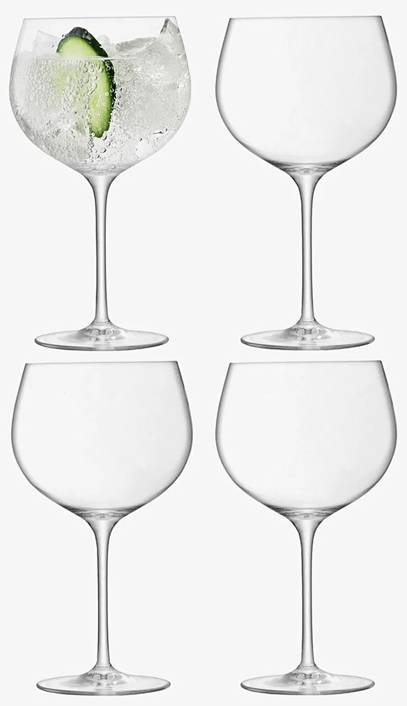 Sklenice na gin & tonic Balloon, 680 ml, čirá, set 4ks - LSA International